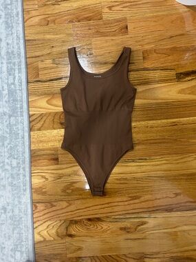 Classic Brown Women’s Tank One-Piece Bodysuit